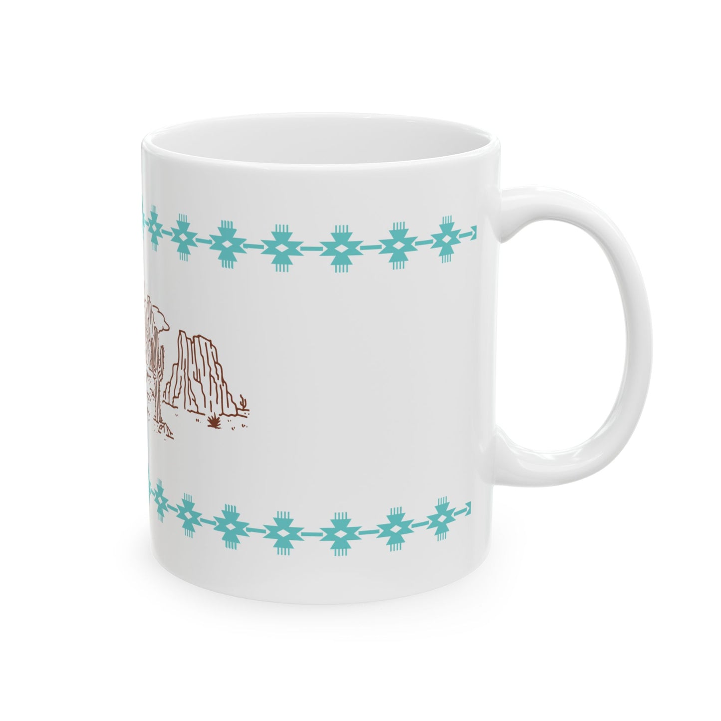 Desert Ceramic Mug, (11oz)