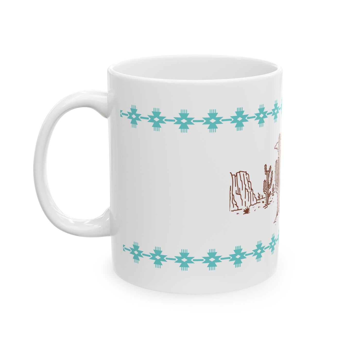 Desert Ceramic Mug, (11oz)